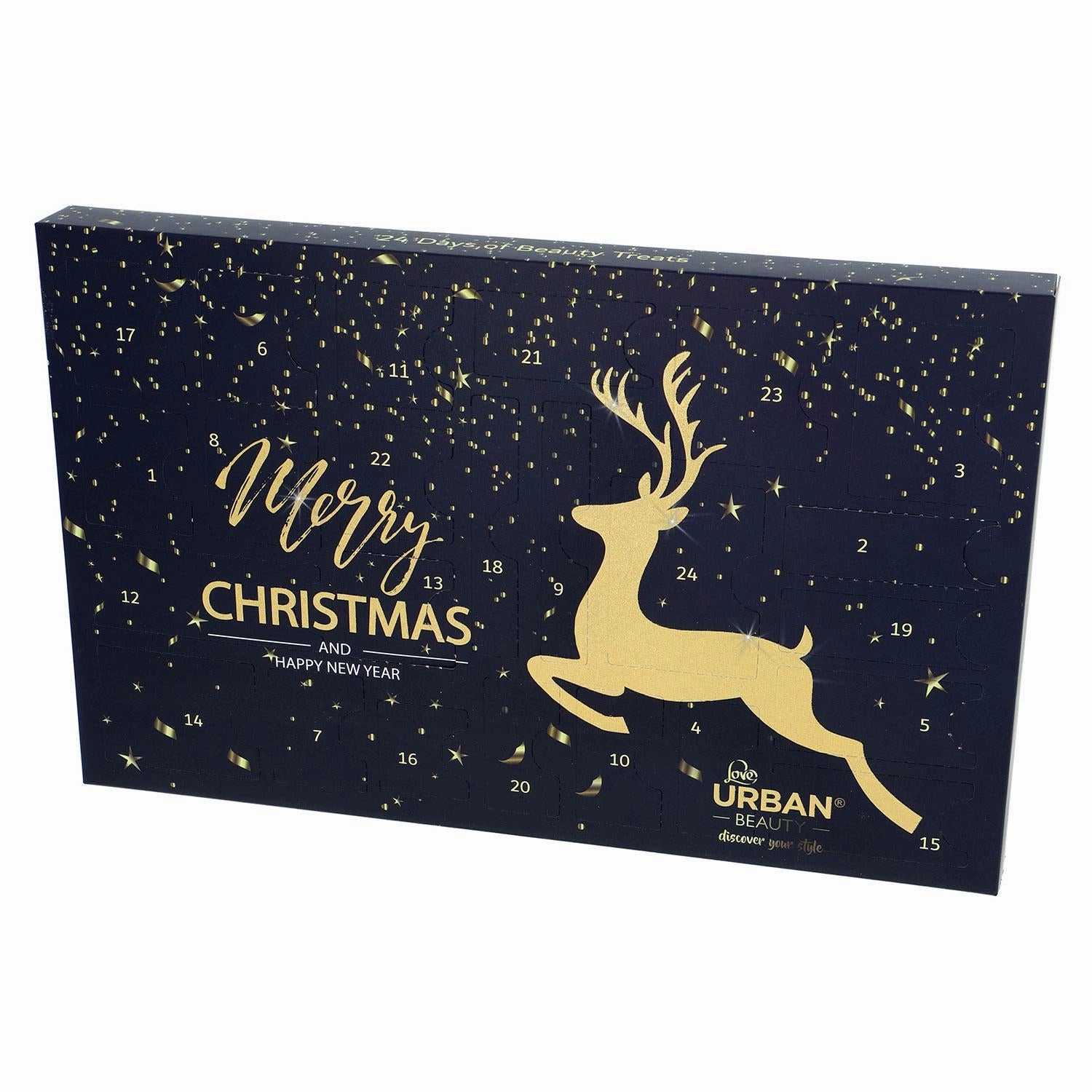 Love Urban Beauty Advent Calendar with 24 Christmas Cosmetic Beauty Treats