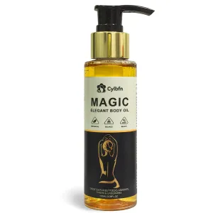 Magic Body Firming Oil – Full Body Use, Hydrating and Firming Skin Oil for Arms, Chest, and Thighs – with Vitamin E, Rosehip, and Almond Oils