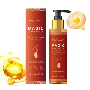 Magic Body Firming Oil,Magic Luxury Body Oil for Skin,Hydrating and Firming Body Oil for Full Body Use