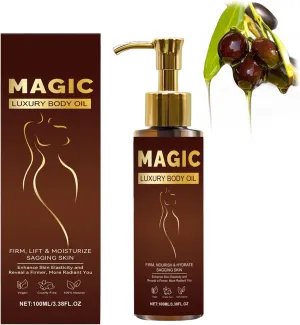 Magic Body Firming Oil,Magic Luxury Body Oil,Hydrating Skin Tightening for Full Body Use(1PCS)