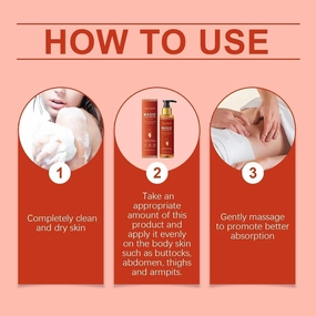 Magic Body Firming Oi l,Firming Skin and Hydrating Oil for Arms,Body Oil Alternative with Vitamin E,Rosehip and Almond for Buttocks,Abdomen,Thighs and Underarms（1pc）