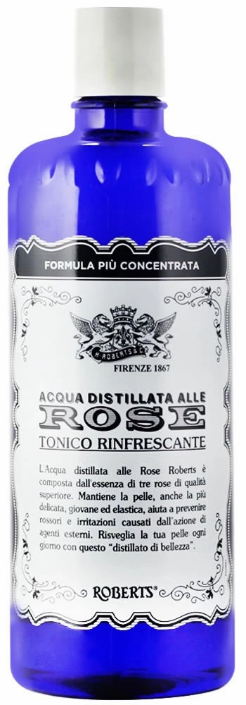 Manetti & Roberts: Refreshing Tonic Italian Rosewater, NEW Concentrated Formula 300ml 10.14fl.oz [ Italian Import ]