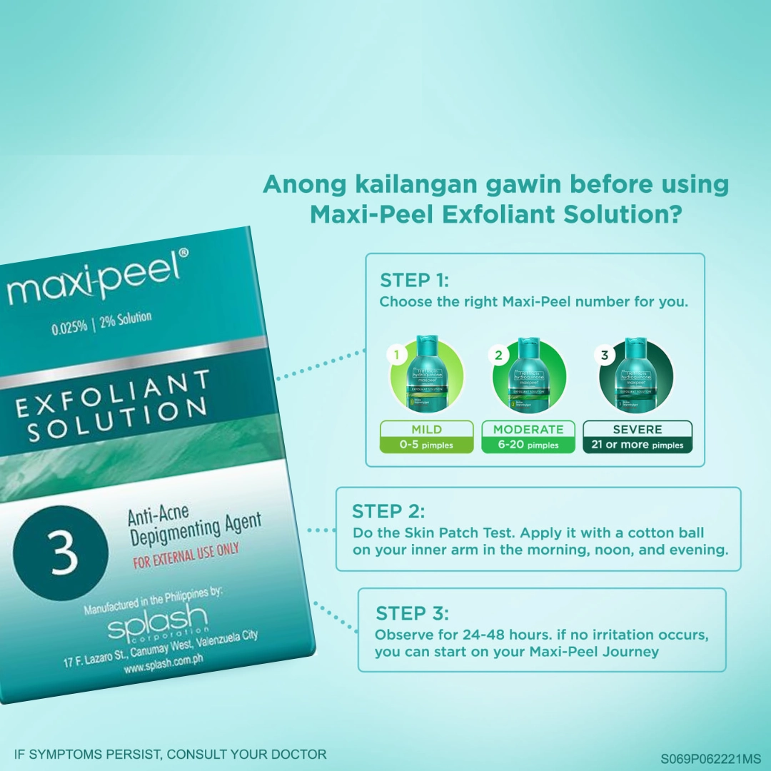 Maxi-Peel Exfoliant Solution #1 60mL