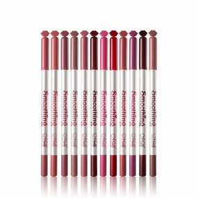 Menow Smoothing Eye & Lip Liner Pencils - 12 Pcs (P124)