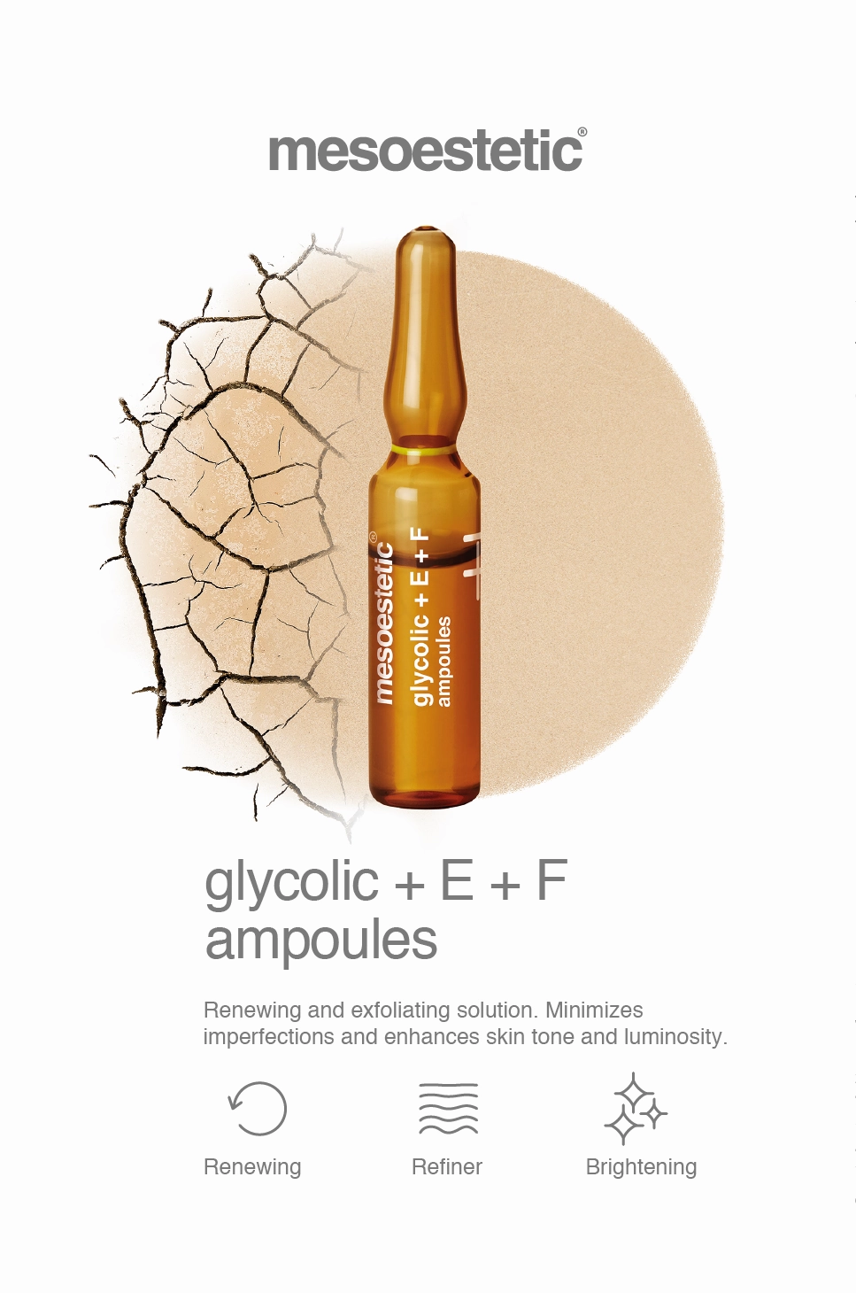 mesoestetic glycolic   E   F ampoules 10 x 2ml