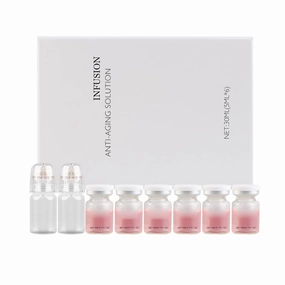 Micro Infusion Kit for Skin Care – Face Serum and Stamp 0.05mm - Facial Moisturizing Smoothing Essence for All Skin Types (A)