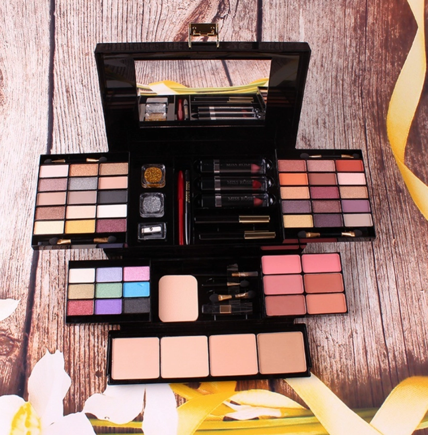 Miss Rose Professional Make Up Kit   Black Case