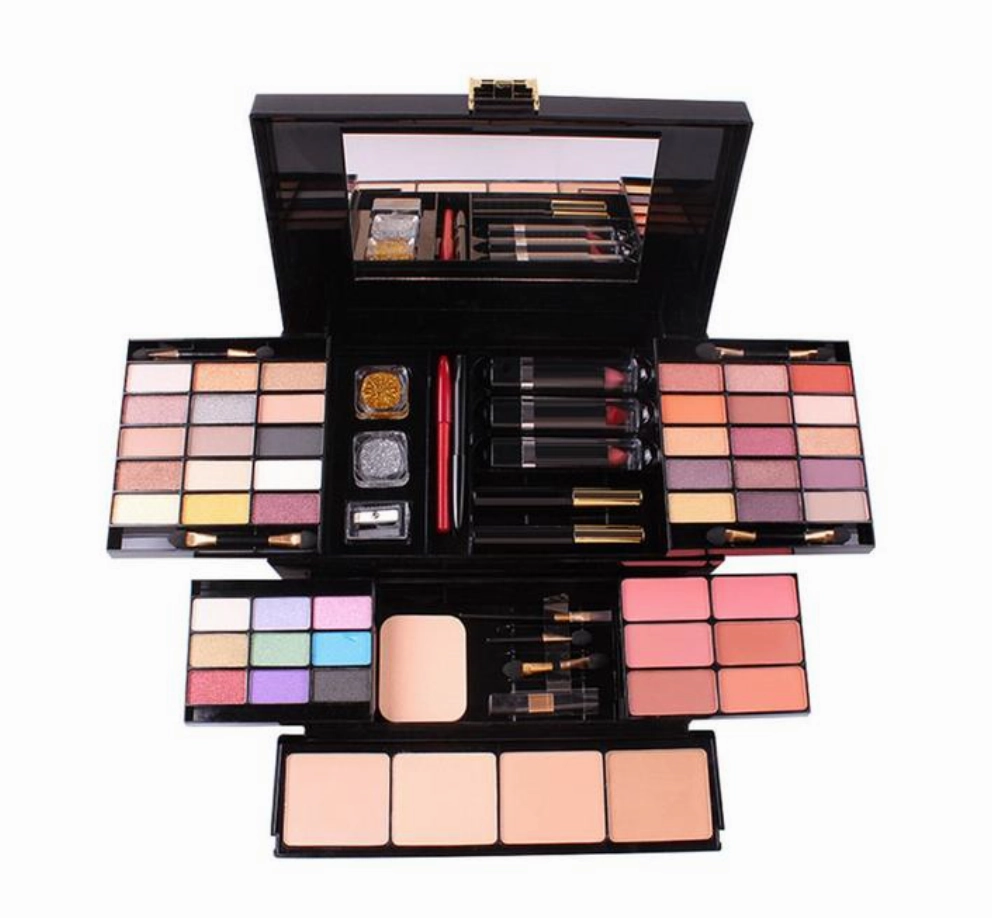 Miss Rose Professional Make Up Kit   Black Case