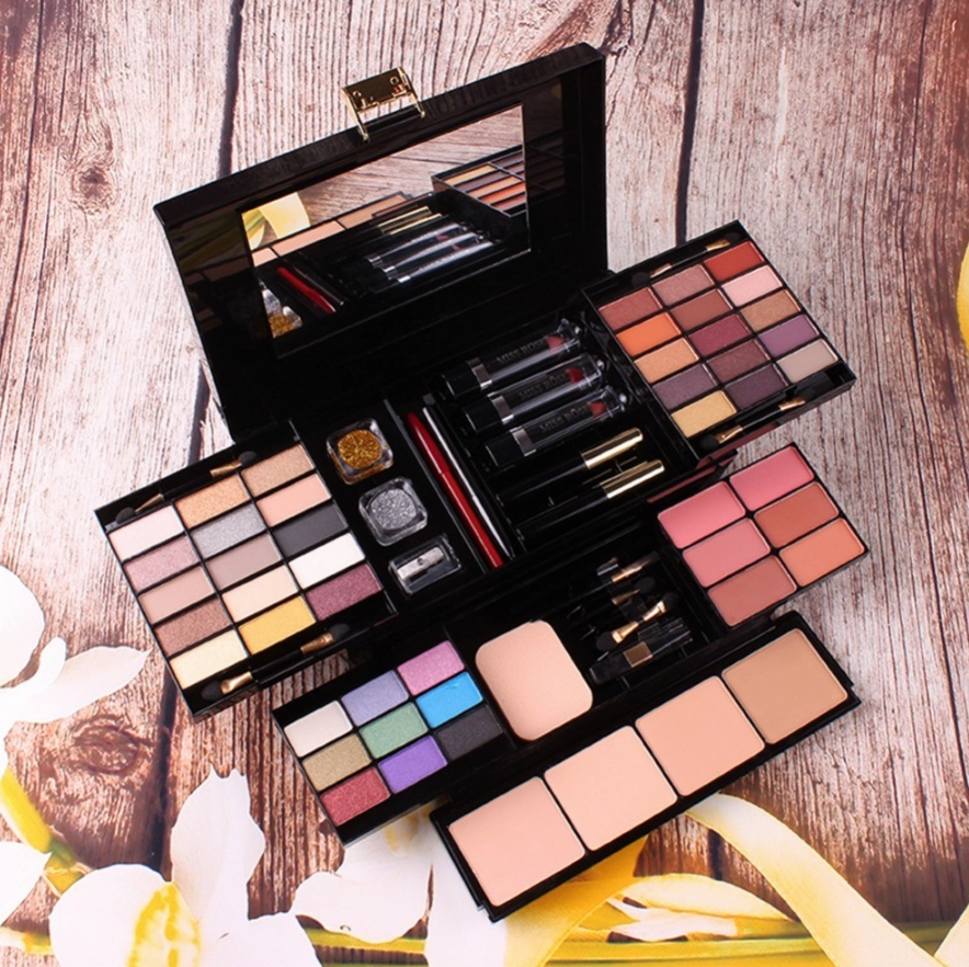 Miss Rose Professional Make Up Kit   Black Case