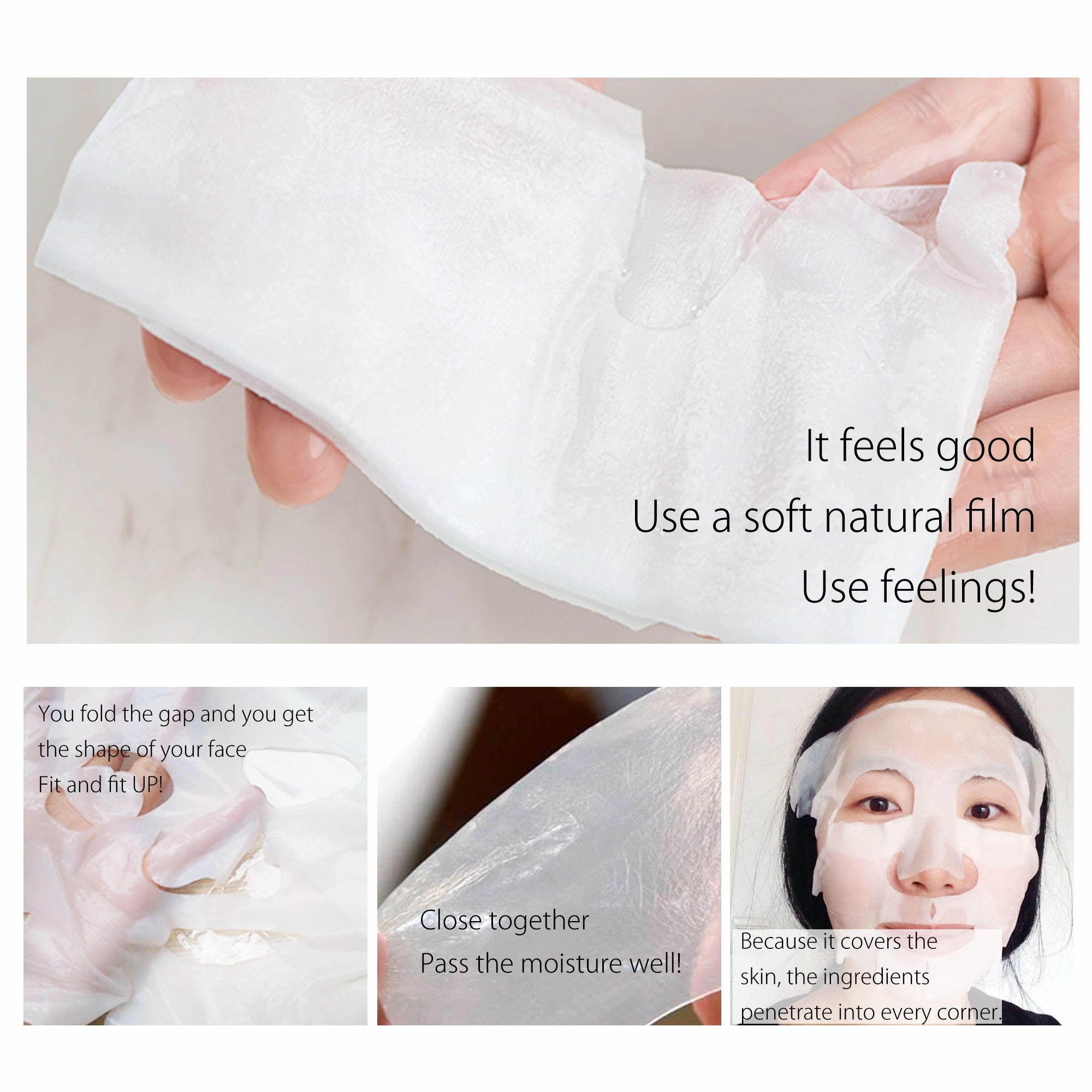 Mitomo Japan Pearl Brightening Care Facial Essence Mask 36 PCS/Pack [MTSA00101-E-2]