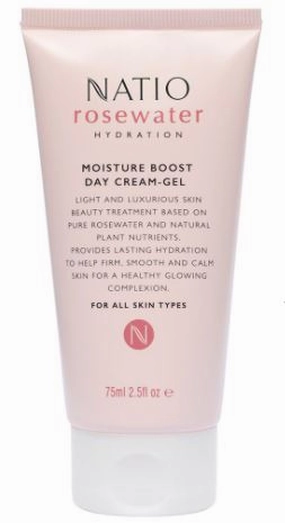 Natio Rosewater Hydration Moisture Boost Day Cream 75ml