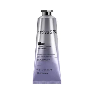 Nativa SPA by O Boticário, Lilac Hand Cream, Hydrating Quinoa Oil & BioRetinol Lotion with the Essence of Lilac Flowers, 1.7 Ounce