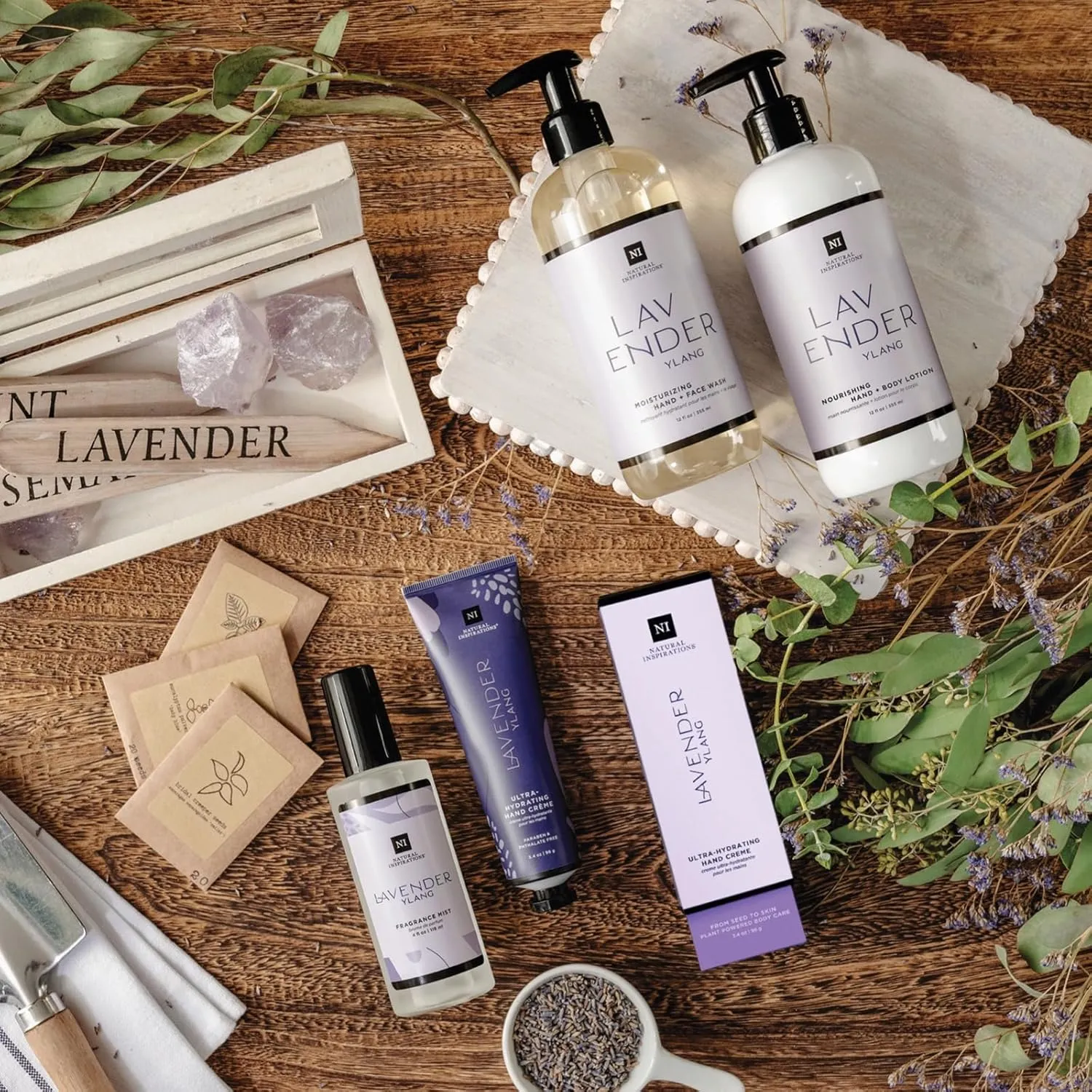 Natural Inspirations Lavender Ylang Ultra-Hydrating Hand Crème 3.4oz