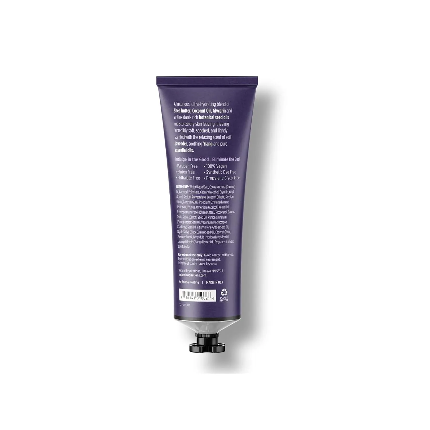 Natural Inspirations Lavender Ylang Ultra-Hydrating Hand Crème 3.4oz