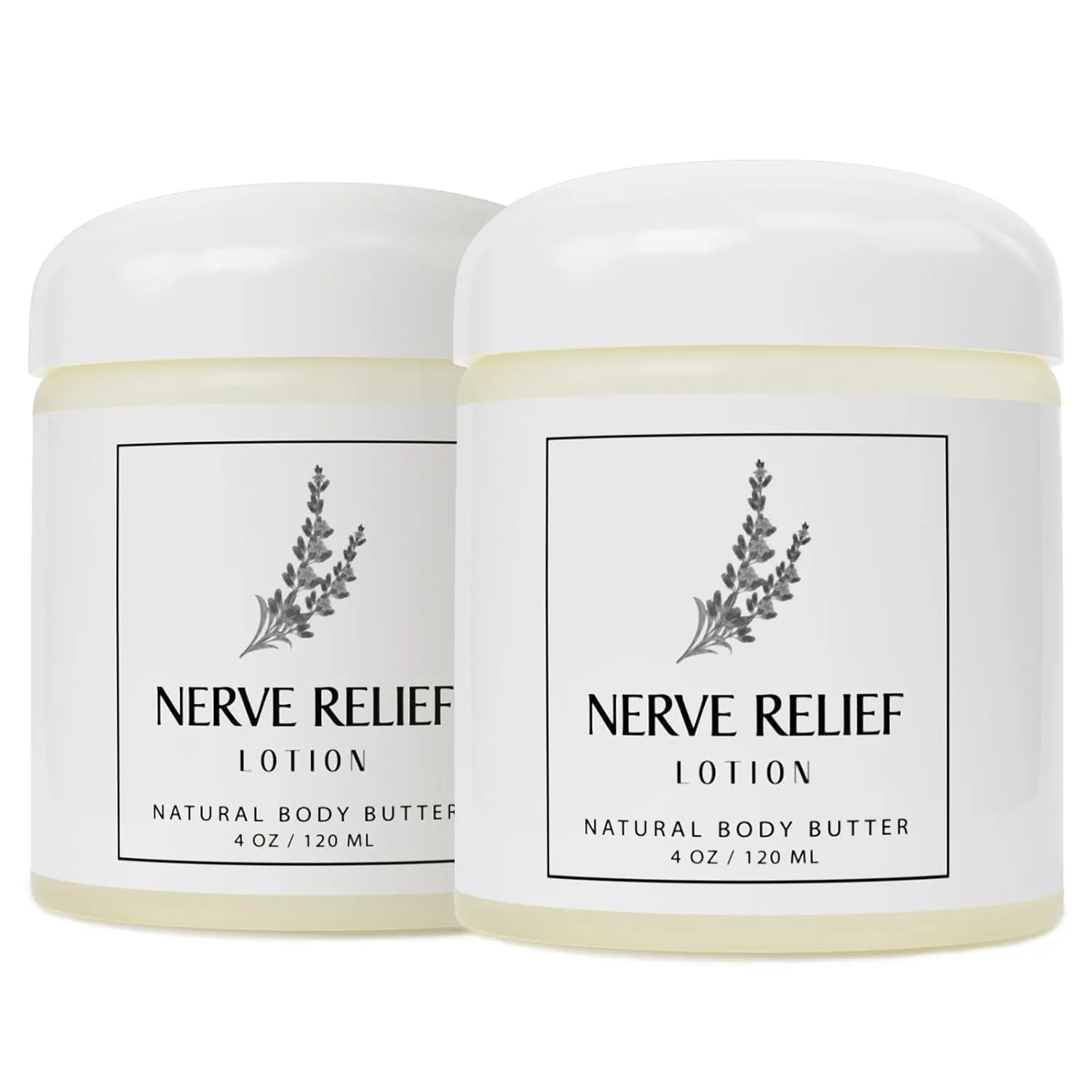 Neuropathy Cream, Magnesium Cream for Neuropathy, Nerve Relief Lotion for Feet Hand Nerve Neuropathy No Greasy Body Lotion Cream with Natrural Ingredients For Soothing Body Day Night, Lavender