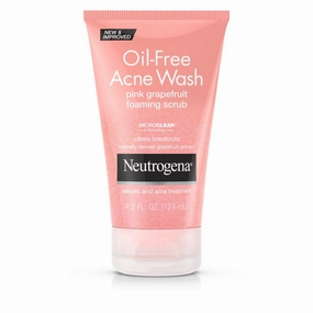 Neutrogena Oil Free Pink Grapefruit Acne Face Wash