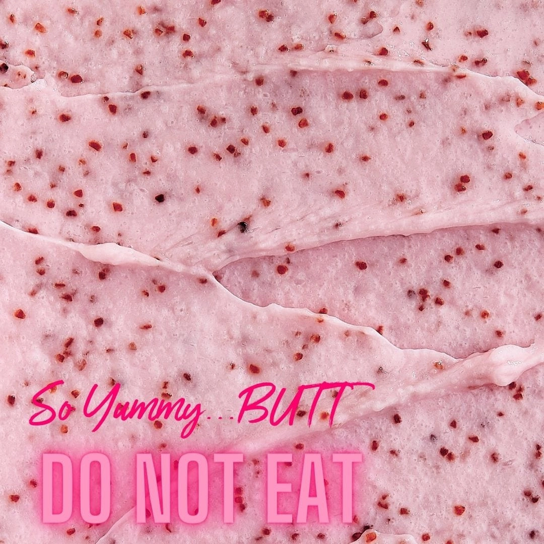 NEW Cellulite Glycolic Body Scrub-Berry My Butt Smoothie