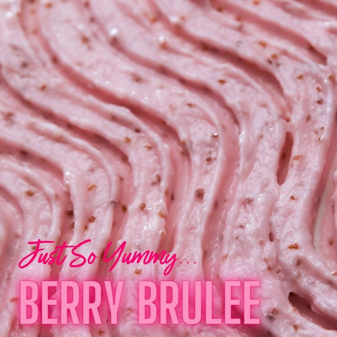 NEW Cellulite Glycolic Body Scrub-Berry My Butt Smoothie