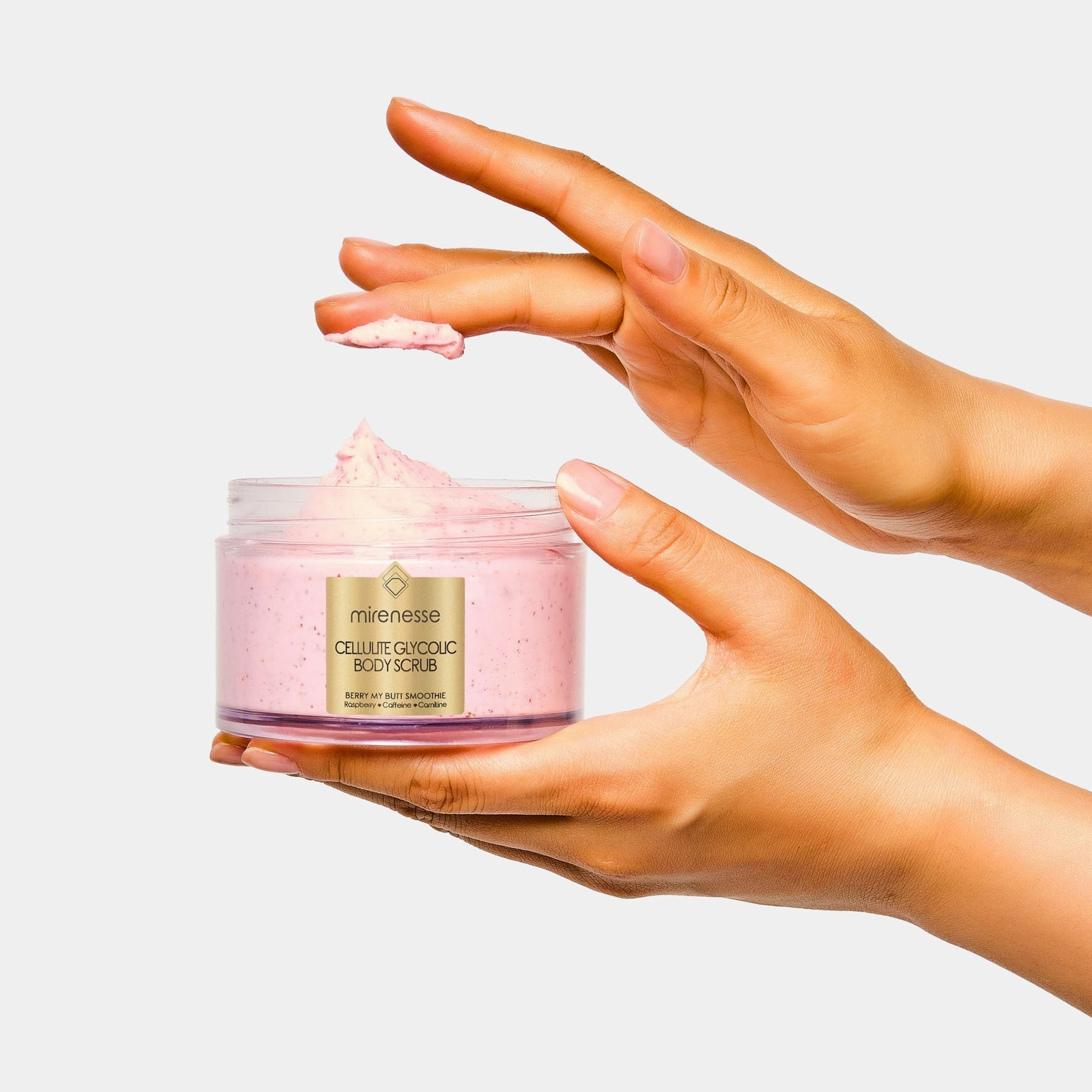 NEW Cellulite Glycolic Body Scrub-Berry My Butt Smoothie