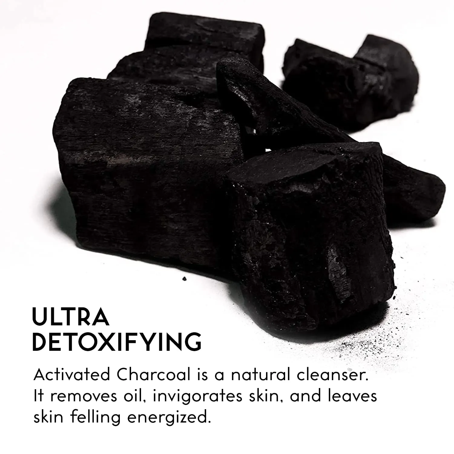 O NATURALS 100% Natural Bar Soap - Gift Set - Organic Ingredients & Essential Oils - Spa Gifts for Women & Men, Body Wash & Face Soap - 3PC Charcoal Soap
