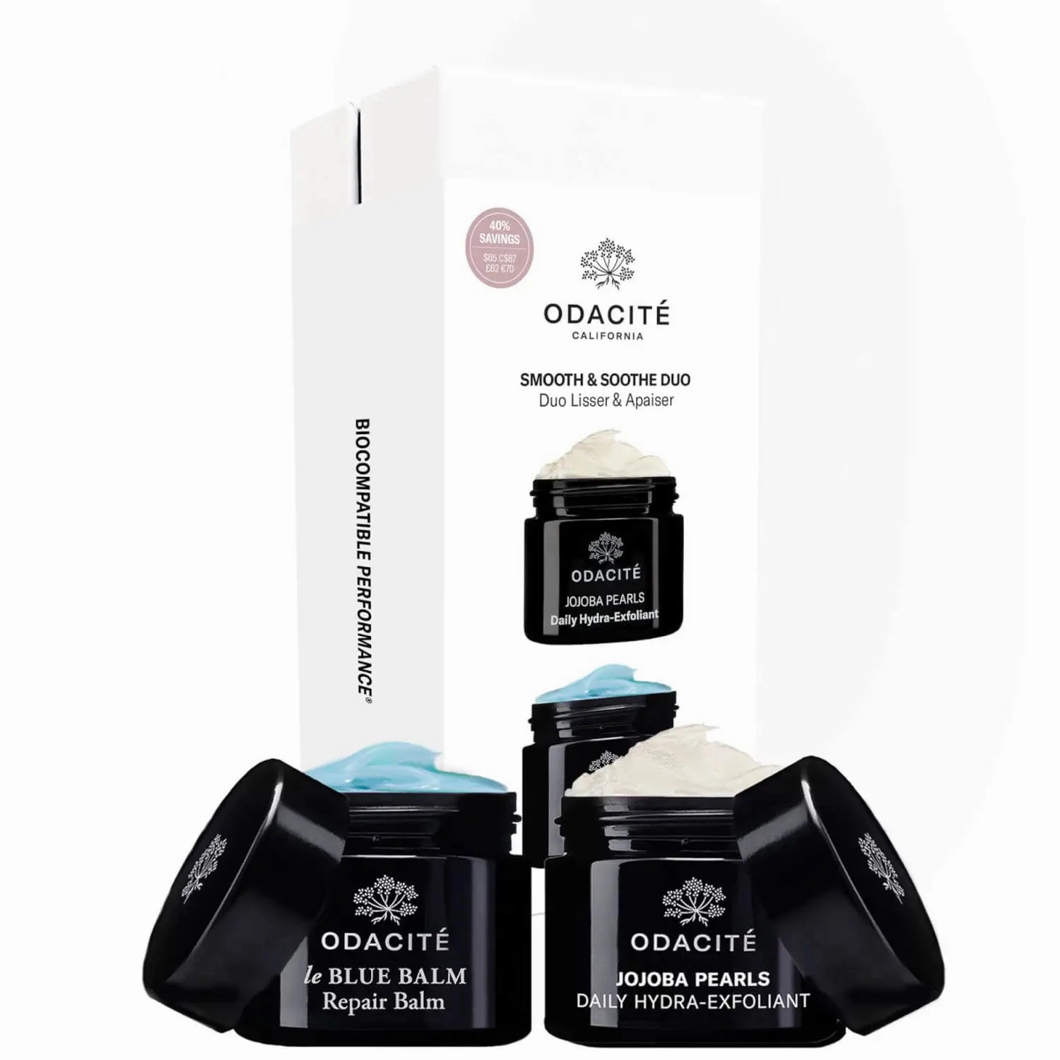ODACITÉ SMOOTH AND SOOTHE SKIN REPAIR SET