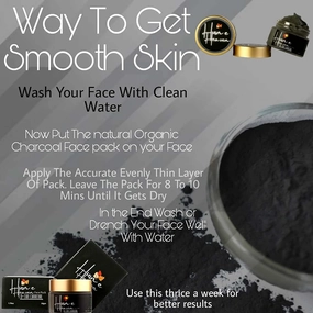 Organic Charcoal D-Tan Face Pack For Men And Women Is Used For Deep Cleansing, Blackhead, Whitehead Removal, Glowing Skin, Oil Control, Acne, Pimples, Anti Blemishes, Pigmentation, Exfoliating, Tanning & Brightening, De Tan FacePack (50g)