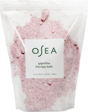 OSEA Gigartina Therapy Bath Soak 20 oz - Made with Gigartina - Luxurious Bath Salts for Women - Lavender Scented - Relaxing Bath Gifts - Moisturizing Soak for Dry Skin - Clean Beauty - Vegan