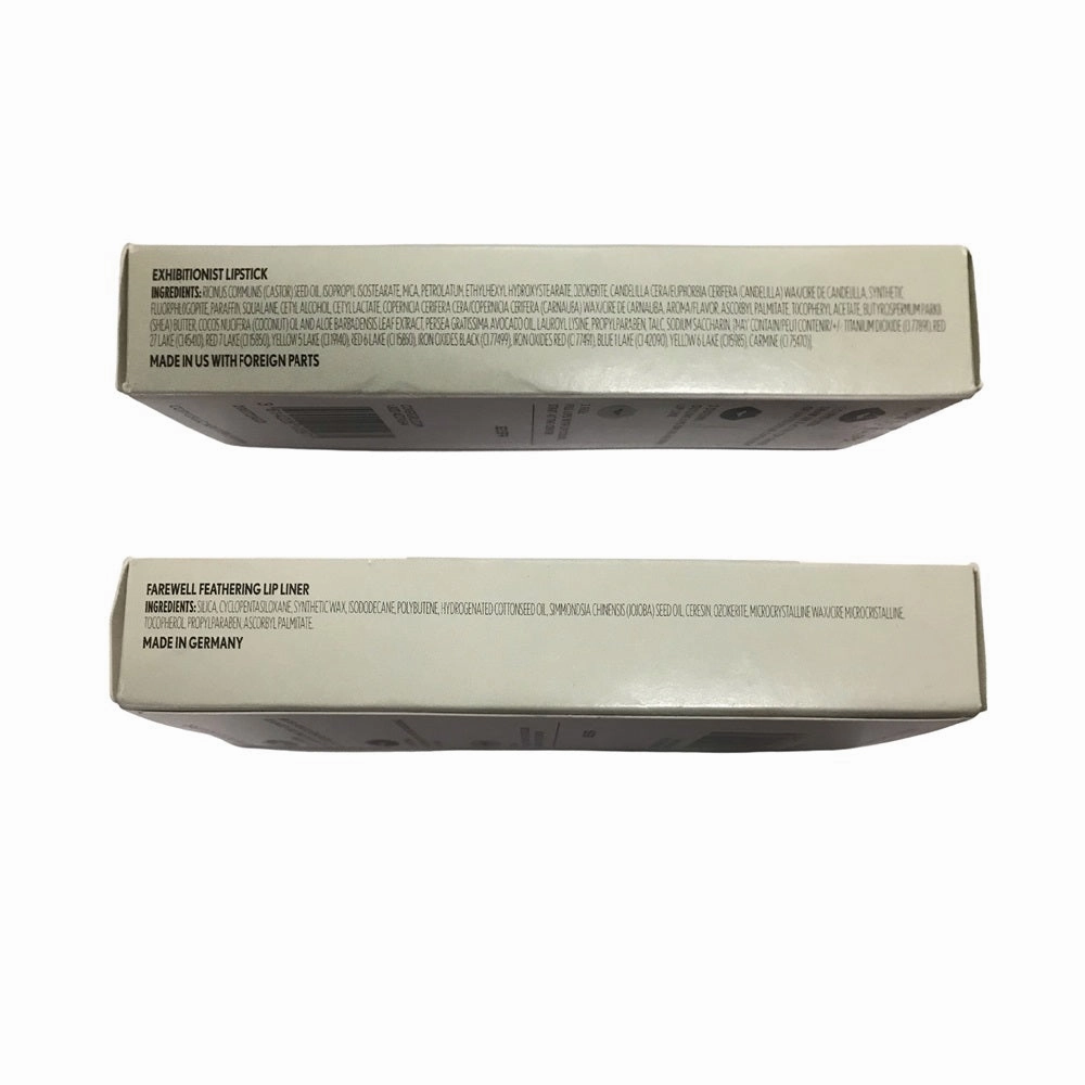 Pack of 2 CoverGirl Exhibitionist Lip Kit, 505 Flushed / 100 Clear