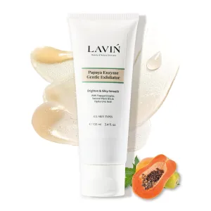 Papaya Enzyme Gentle Exfoliator Exfoliating Face Wash with Glow Enzyme Deep Hydration Brightening Face Wash Skin Care Product for All Skin (Papaya)