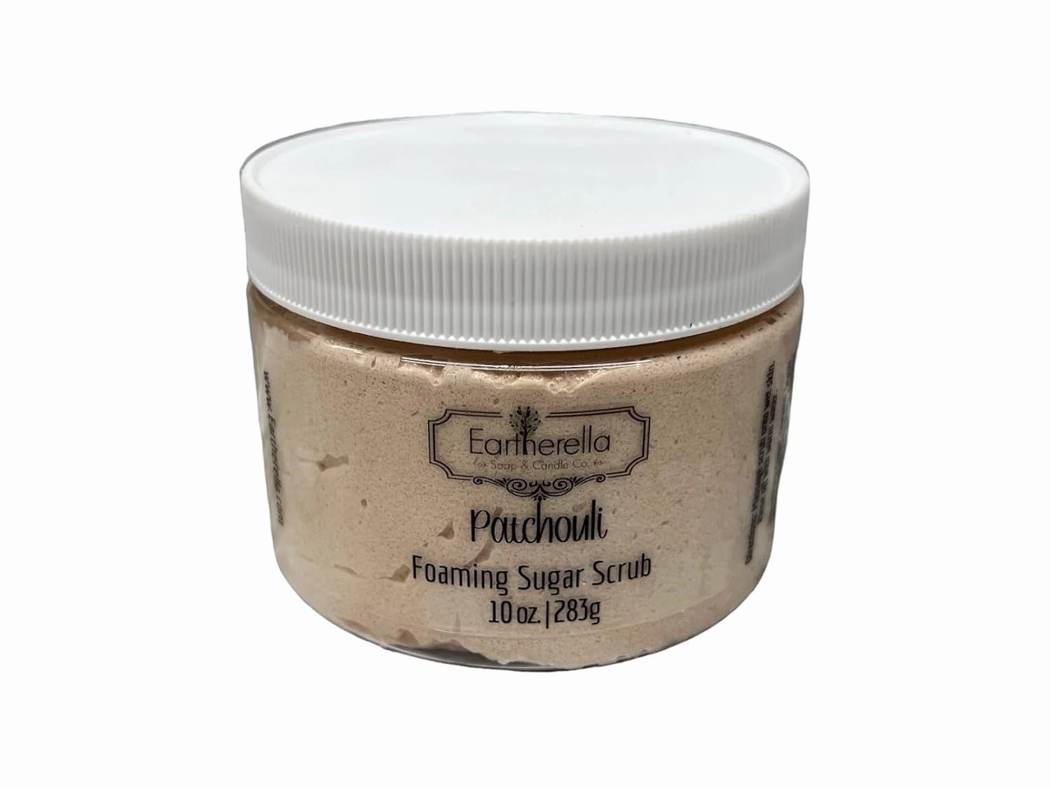 PATCHOULI Exfoliating Foaming Sugar Body Scrub, 10 oz jar