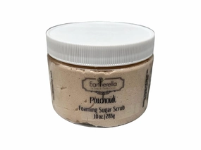 PATCHOULI Exfoliating Foaming Sugar Body Scrub, 10 oz jar