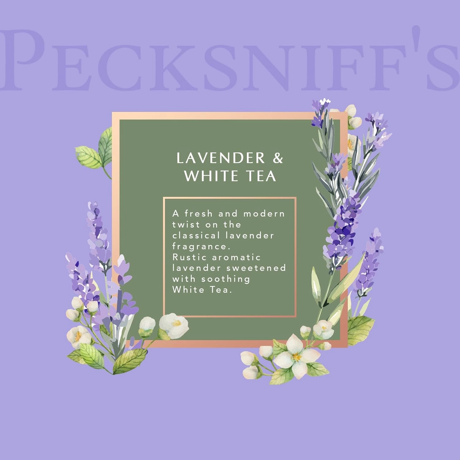 Pecksniff's Classic 750ml Hand Wash Lavender & White Tea