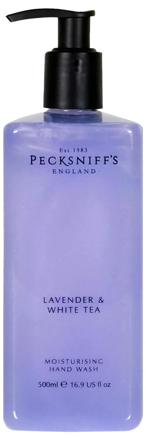 Pecksniff's Classic 500ml Hand Wash Lavender & White Tea
