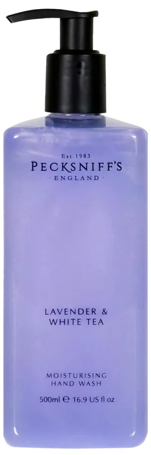 Pecksniff's Classic 500ml Hand Wash Lavender & White Tea