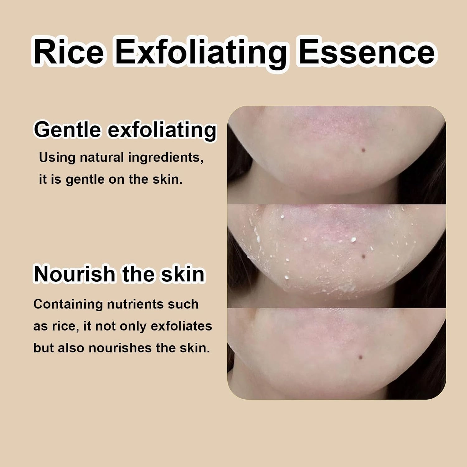 Peel Shot Glow Rice Ampoule Duo, Peel Shot Black Rice Duo, Black and White Rice Exfoliant, Rice Exfoliator for Face, For all Skin. (White Black, 6.76 Fl OZ.)
