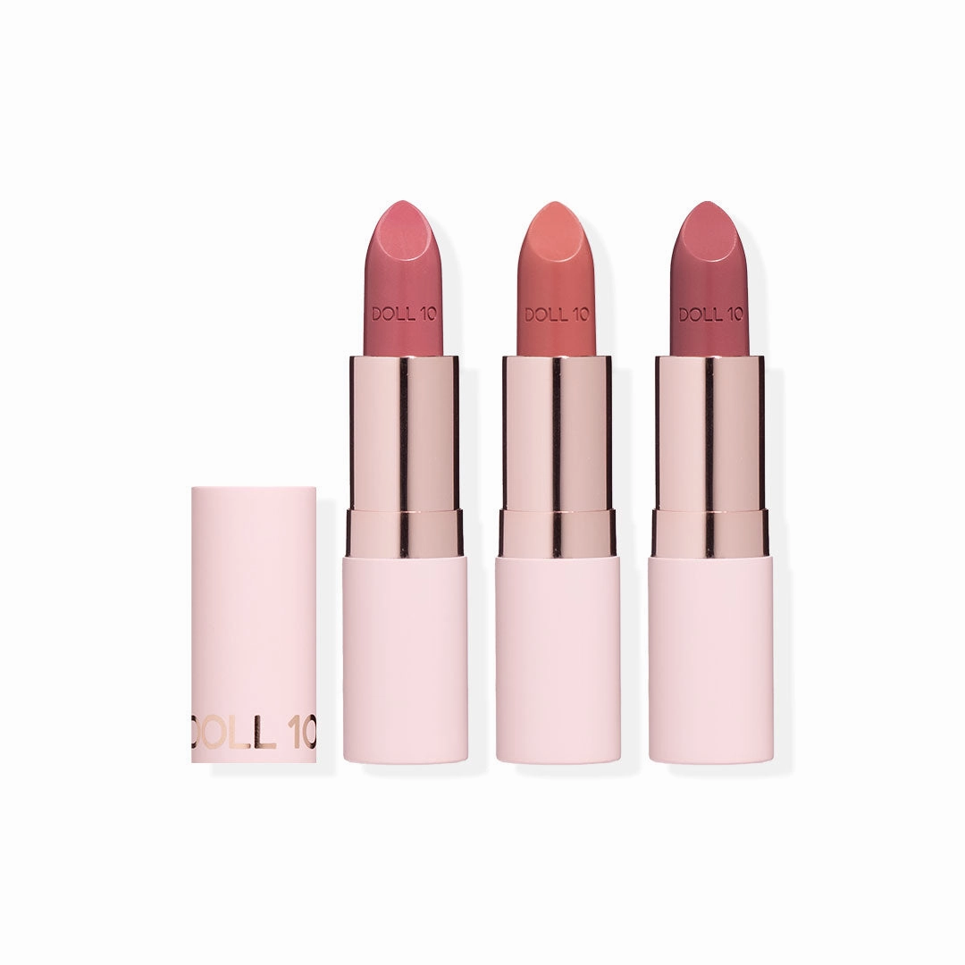 Peptide Plump Lipstick Trio