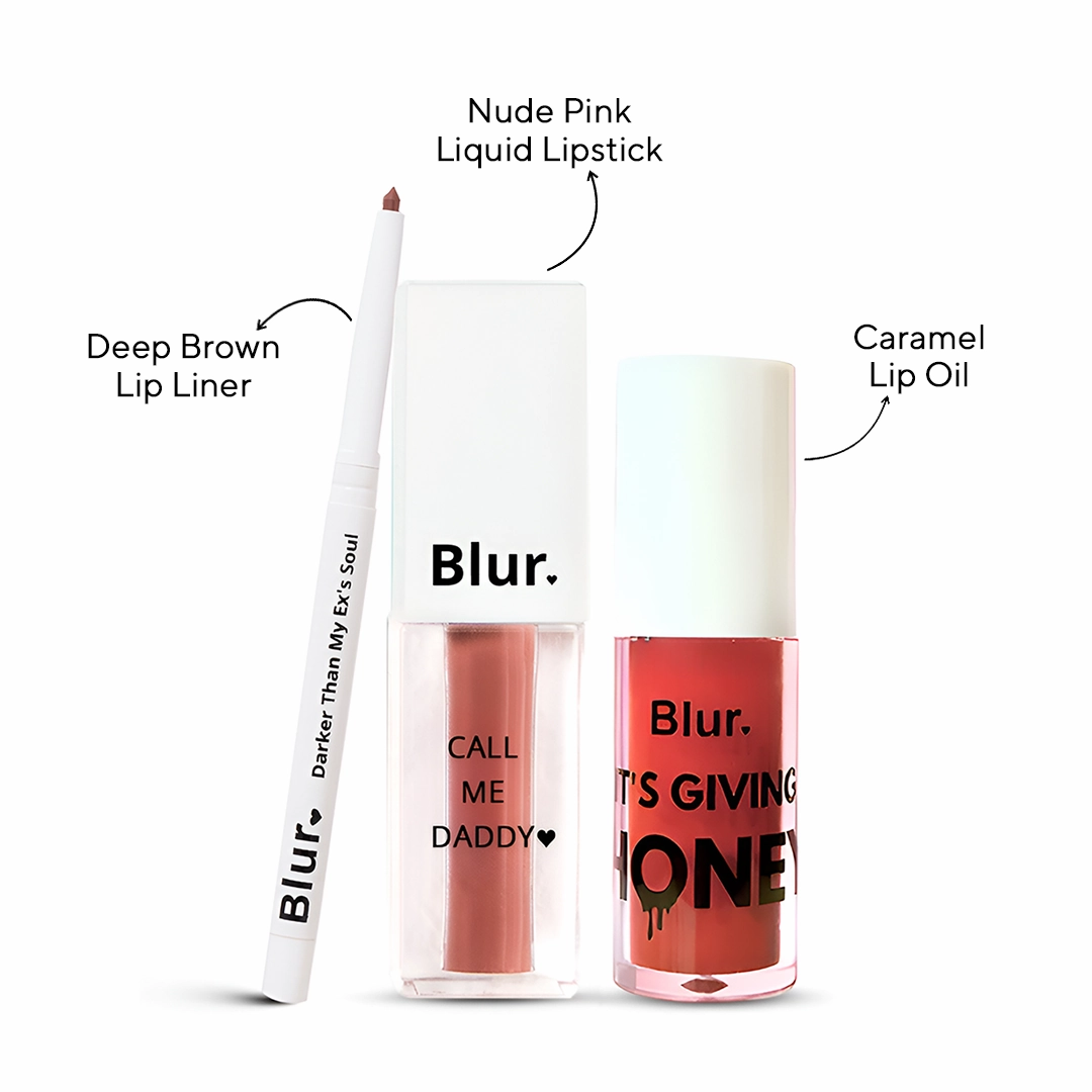 Perfect Lip Kit | Liquid Lipstick   Lip Oil   Lip Liner @999