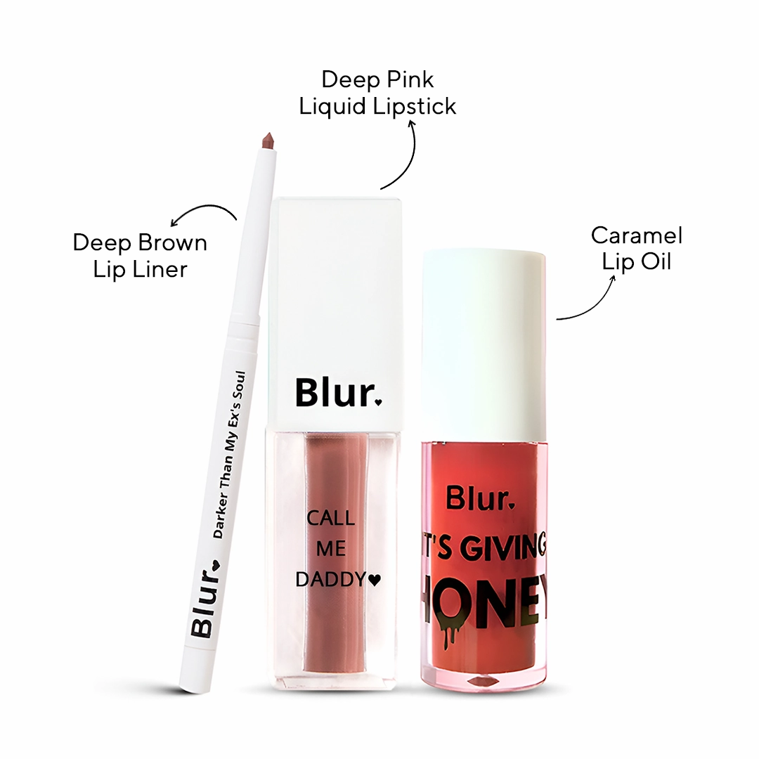 Perfect Lip Kit | Liquid Lipstick   Lip Oil   Lip Liner @999