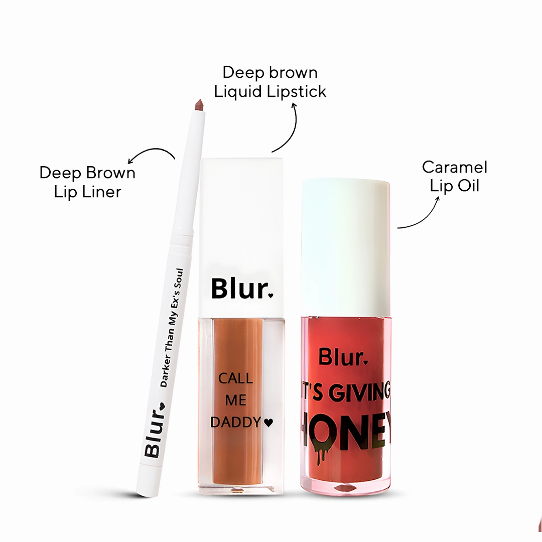 Perfect Lip Kit | Liquid Lipstick   Lip Oil   Lip Liner @999