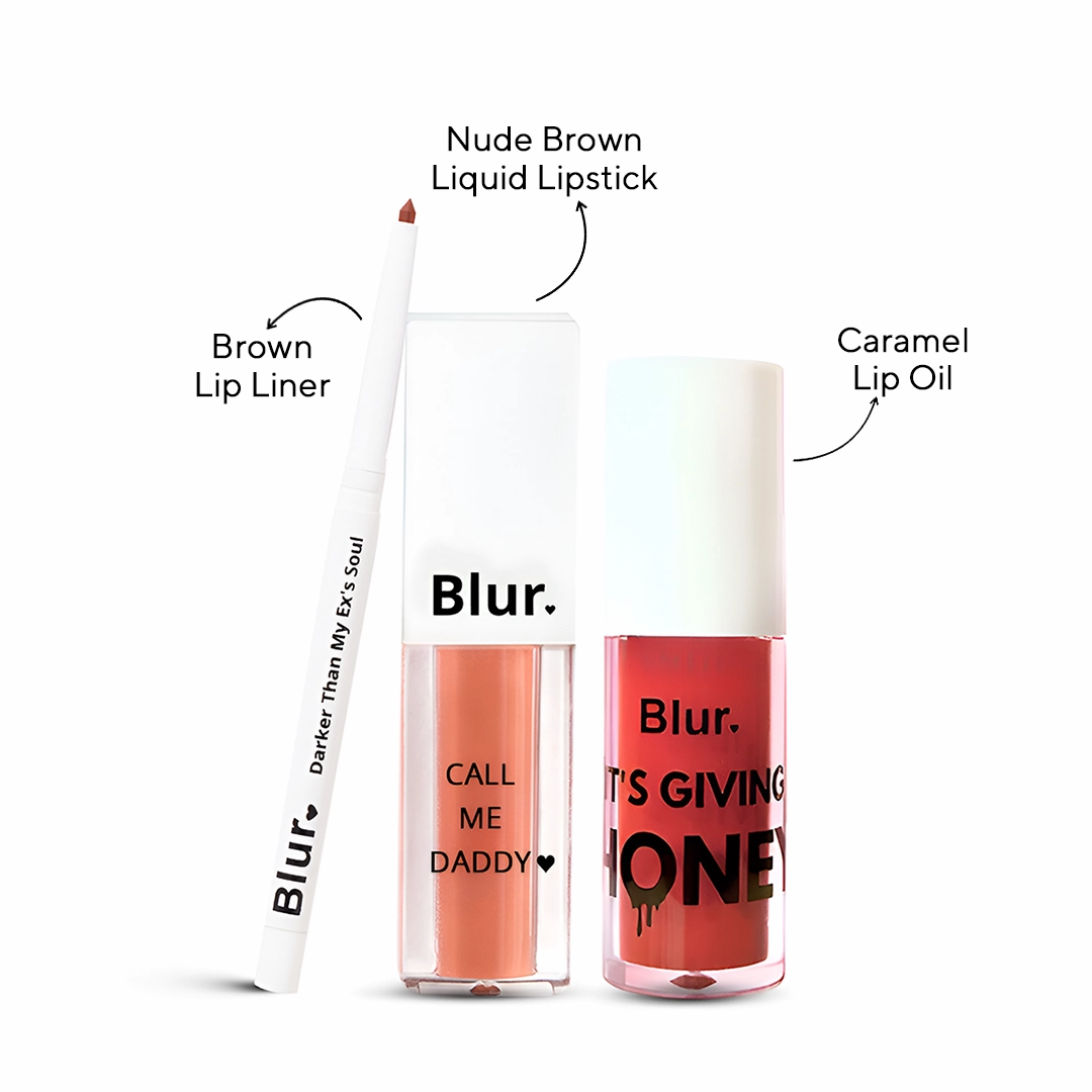 Perfect Lip Kit | Liquid Lipstick   Lip Oil   Lip Liner @999