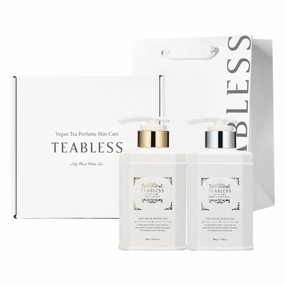 Perfume Body Lotion & Wash, Lily Musk White Tea Gift Set - Hydrating Vegan Moisturizer for Sensitive Dry Skin - Korean Skin Care - Gentle, Soothing, Non-Greasy, Fragrance