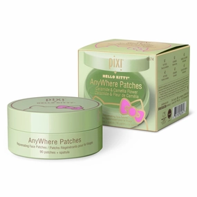 Pixi   Hello Kitty AnyWhere Multipurpose Hydrogel Patches, Hyaluronic, Caffeine & Retinol For Under Eyes, Revitalize Eye Area, 45 pairs / 90 Patches