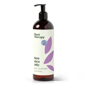 Plant Therapy Lavender Aloe Jelly 16 oz, All Natural, Made with 100% Pure Lavender Essential Oil - Newly Reformulated