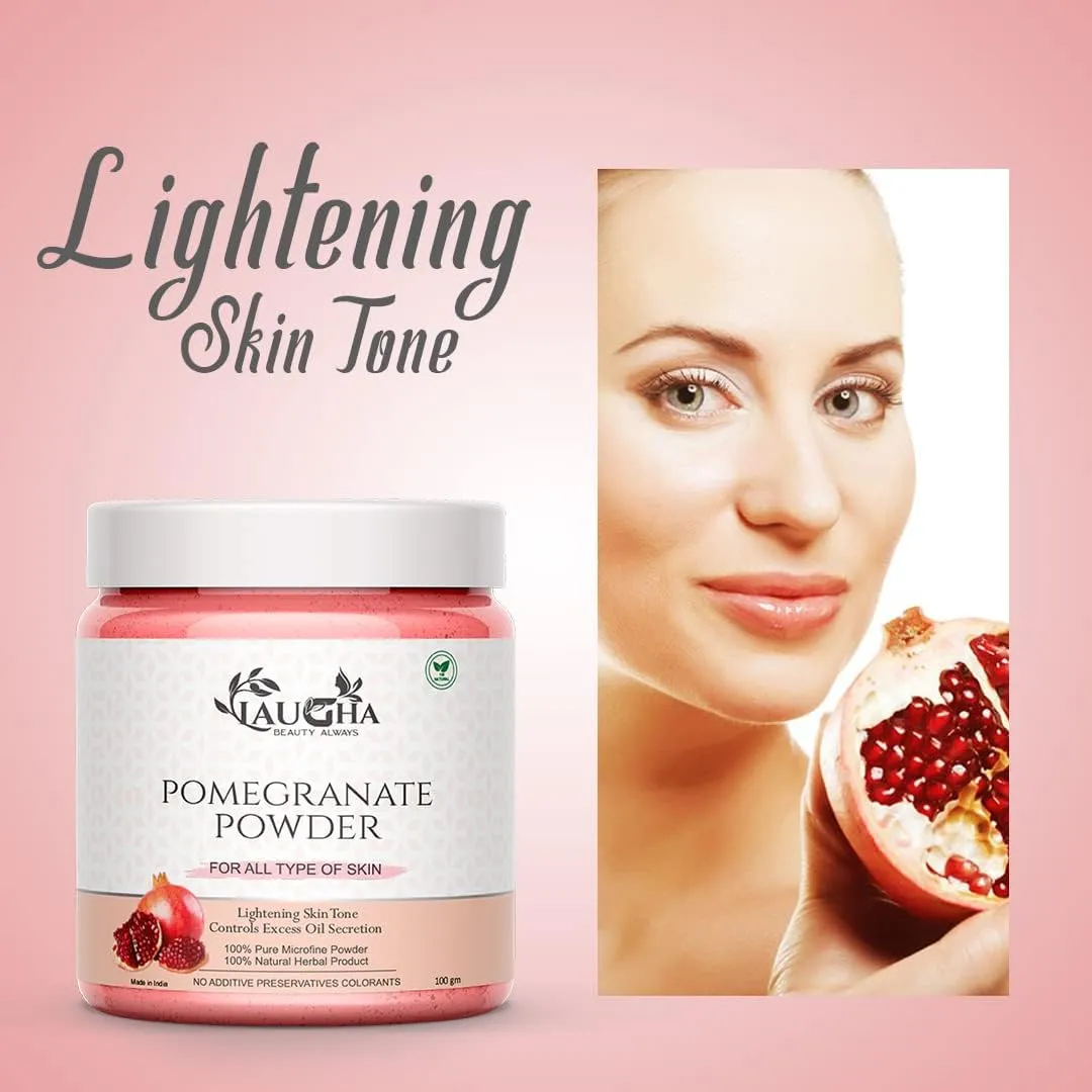 Pomegranate Peel Powder For Face Pack | Hair Pack (100GM(PACK OF 3))