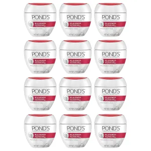 POND'S Rejuveness Face Cream for Women, Anti-Aging Face Moisturizer Skin Care with Alpha Hydroxy Acid and Collagen, 7 oz, 12 Pack