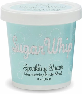 Primal Elements Scrub Exfoliating Whip, Body & Face Cleanser for Silky Smooth, Moisturize All Skin Types, 10 Oz, Sparkling Sugar, 10 Fl Oz