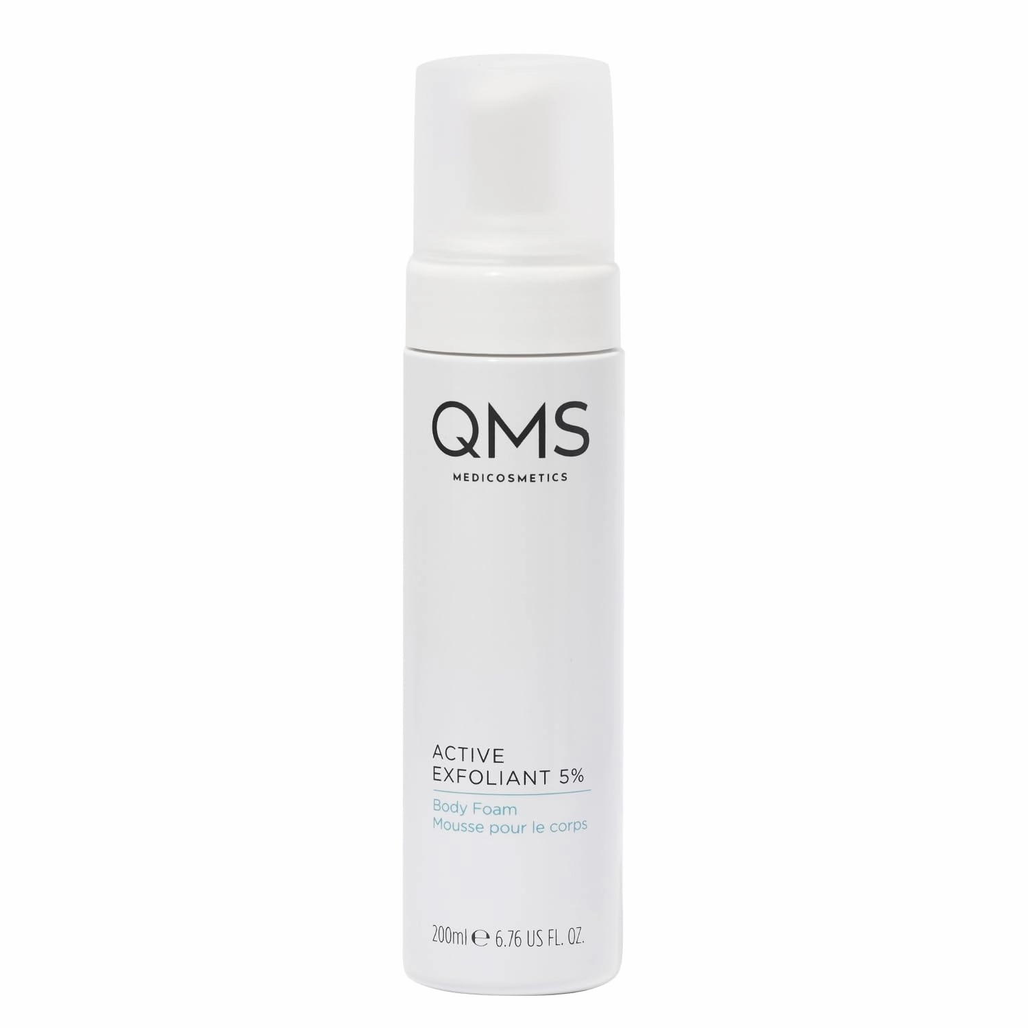 QMS Medicosmetics Body Balance 5% AHA/PHA Exfoliating Body Foam – Luxurious Foam for Well-Nourished Skin – Helps to Alleviate Irritation   Improves Elasticity – 6.76 oz