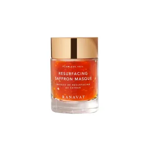 RANAVAT Resurfacing Saffron AHA Face Exfoliator - 2 Minute Exfoliating Face Mask for Dullness & Dry Skin - Improves Luminosity With Saffron, Papaya & Lotus Seed (1.7 oz)