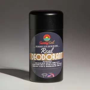REAL & Natural Body Deodorant made with Grass Fed Tallow, Magnesium, Shea Butter, & Coconut Activated Charcoal for Men & Women - Aluminum, Phthalate, & Paraben Free - Mint Breeze (2oz)