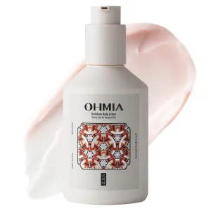 Red Bean Body Lotion - Korean 24hr Hydrating & Smoothing Body Lotion - Improves Appearance of Texture - Sensitive Skin Tested - Peptides & HA - 8.45 fl oz